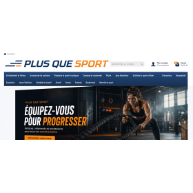 Site e-commerce Sport & Fitness PrestaShop – Dropshipping clé en main – 1 190 €