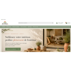 Jardelya.fr – Site e-commerce Maison & Jardin – 51 000 produits – Dropshipping – 1 190 €