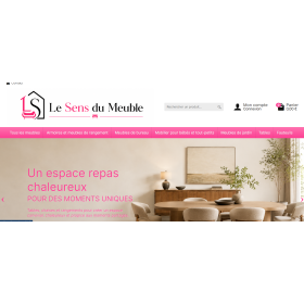 Lesensdumeuble.fr – Boutique e-commerce Mobilier & Déco – 3 462 produits – PrestaShop