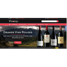 Vente d'un site de commerce de vin
