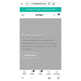 Vente d'un site Ecommerce d'accessoires Thermomix