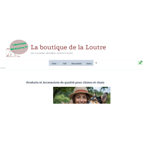 vend site e-commerce boutique accessoires chiens et chats
