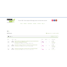 ForumCBD.fr – forum CBD francophone à développer