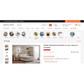 Bella Home – E-commerce Shopify à relancer – 140 336 visites/an – Sans stock