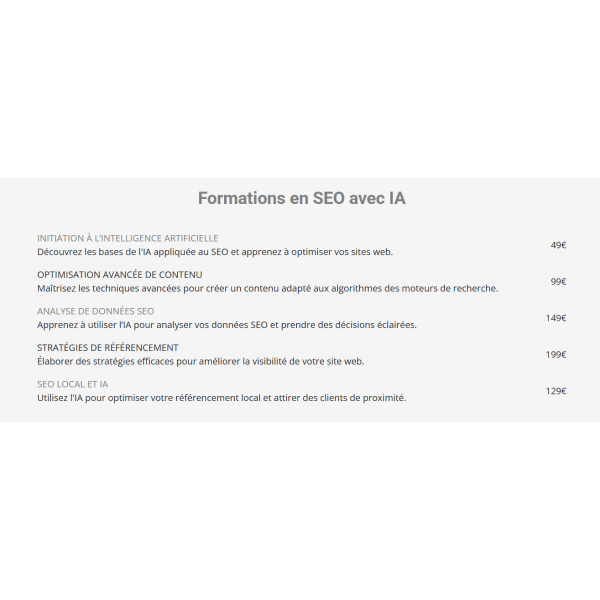 Ameliorer-Son-SEO-Avec-IA.fr — Site dédié au référencement naturel et à l’intelligence artificielle