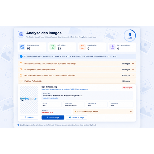 WikiWeb Audit SEO — Site d’audit avec corrections proposées par l’IA